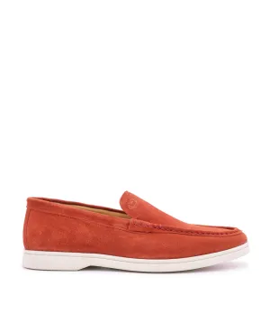 One Color Mocassin MONACO Daim Brique