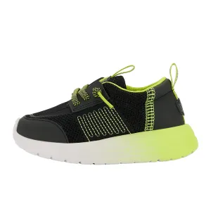 On The Go Sirocco Play Toddler Sport Block - Black/Lime Punch