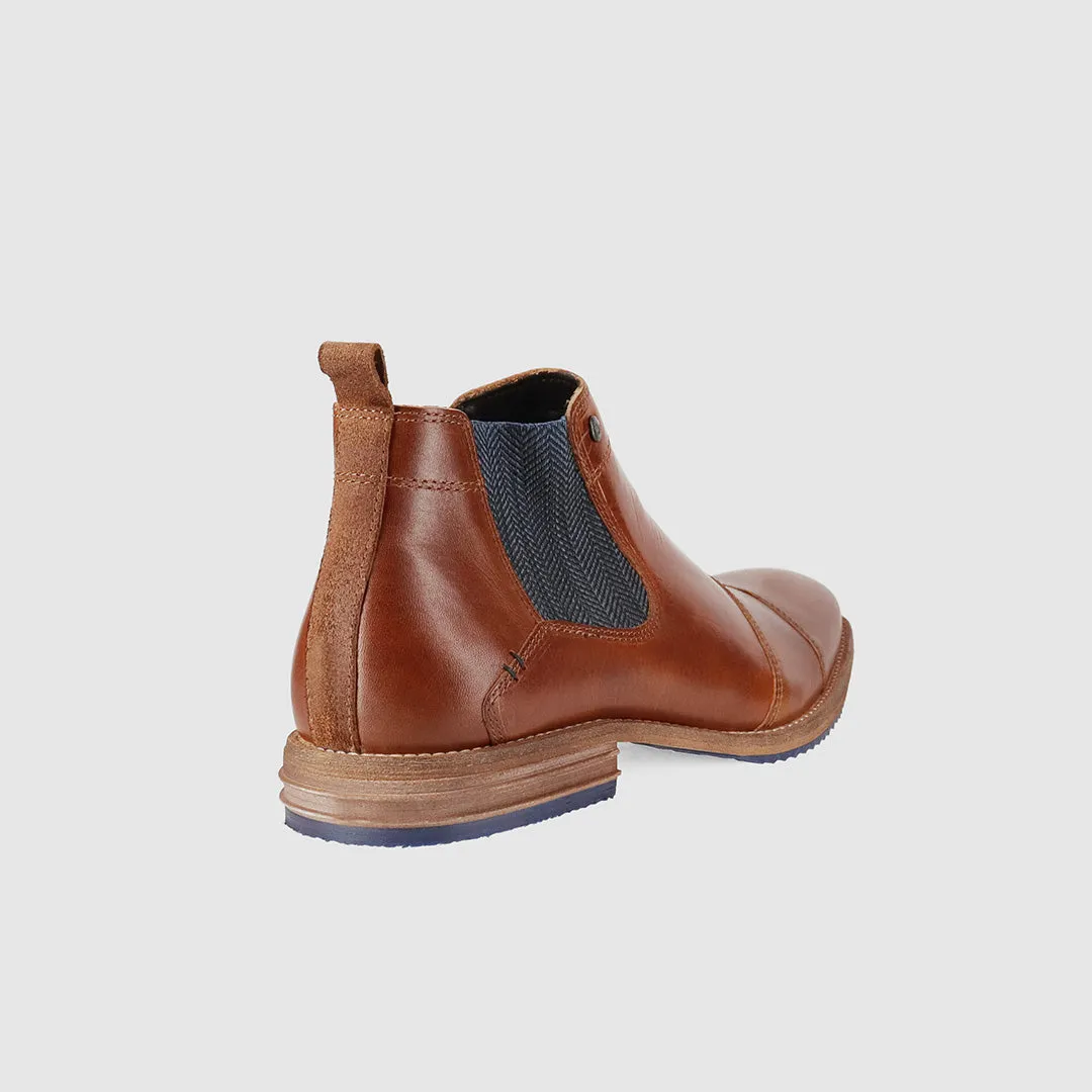 Lightweight Style Premium Quality Jonah Chelsea Boots Tan
