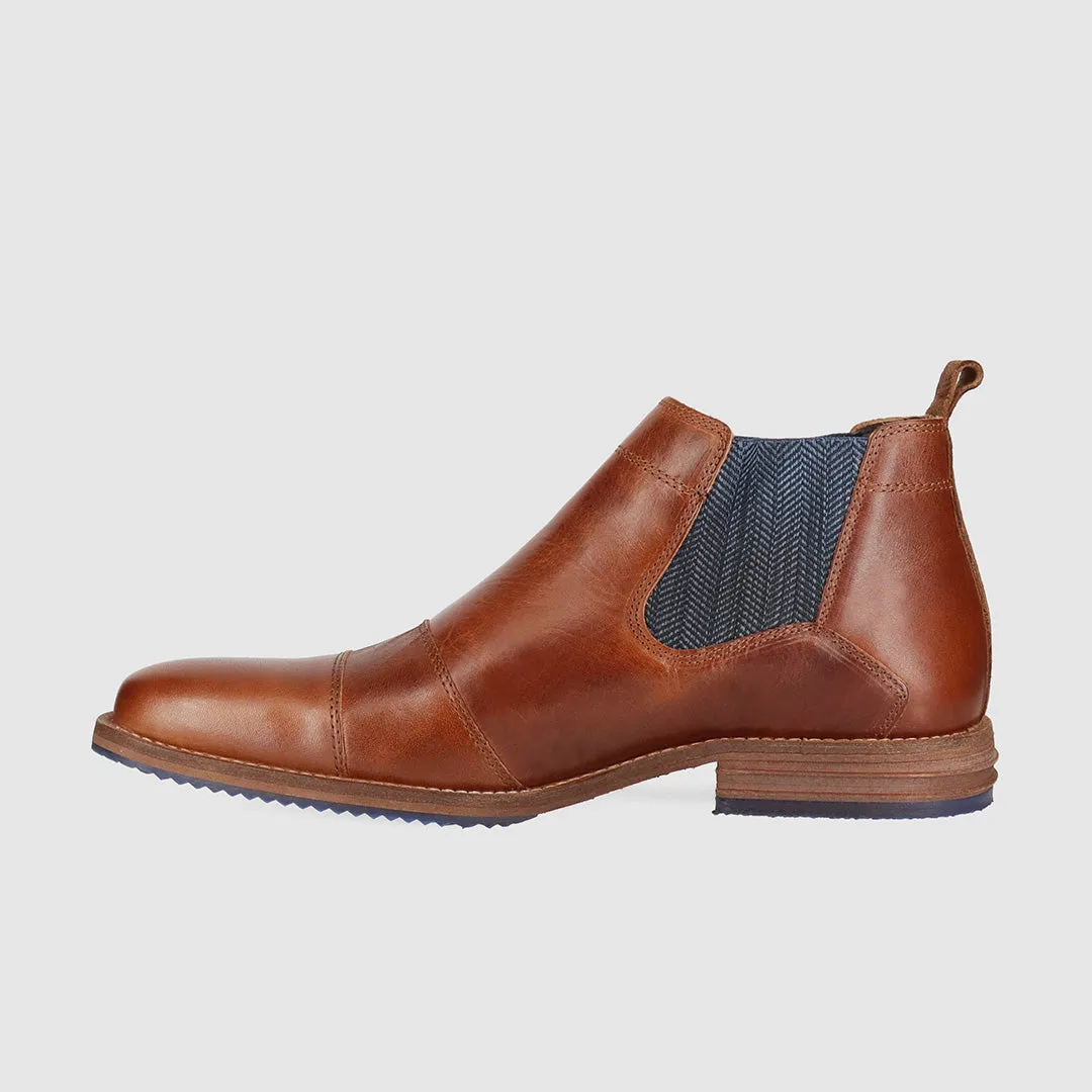 Chill Moment Cold Step Jonah Chelsea Boots Tan