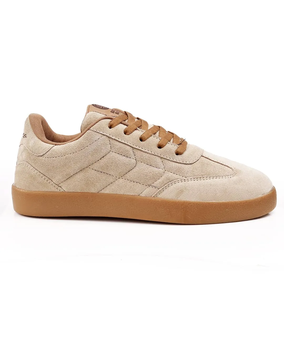 Soft Interior Green Core Bacca Bucci Fresco ??Suede Low-Top Sneakers for the Urban Nomad