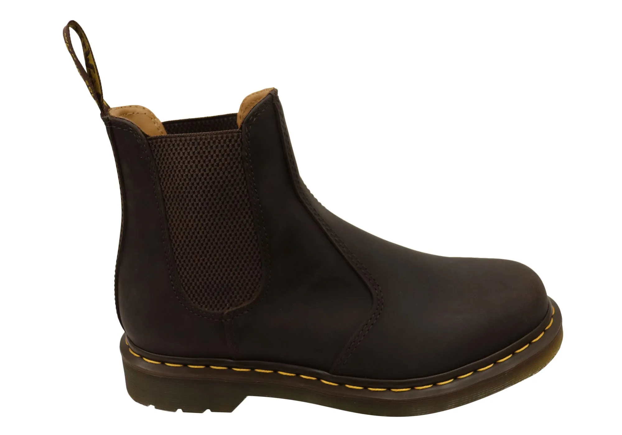 Urban Explorer High Arch Dr Martens 2976 YS Crazy Horse Unisex Leather Chelsea Boots