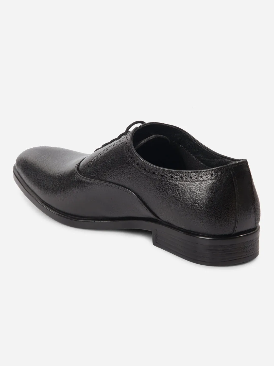 Men's Black Regular Toe Slip On Formal (ID2244) Romantic Fit