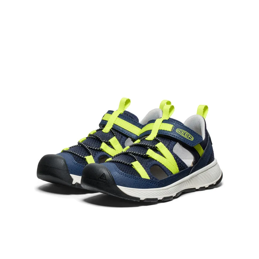 Elegant Big Kids' Motozoa Sandal  |  Naval Academy/Evening Primrose