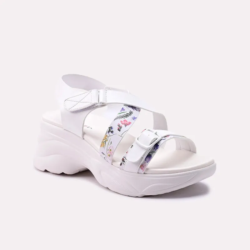 World Step Surf Mode White Casual Sandal 0421577