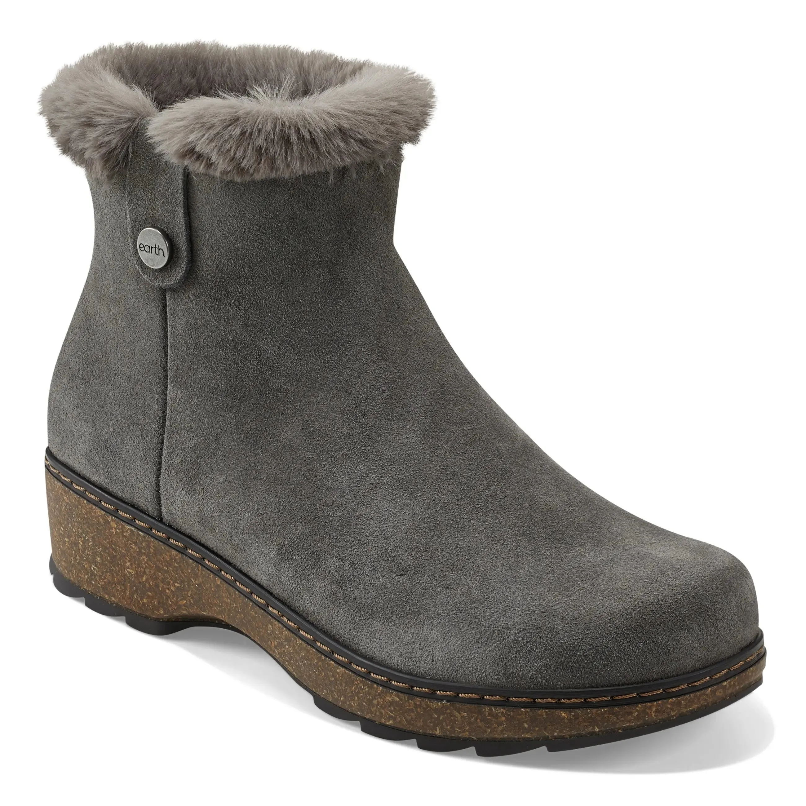 Low Top Garden Walk Kim Cold Weather Round Toe Casual Booties