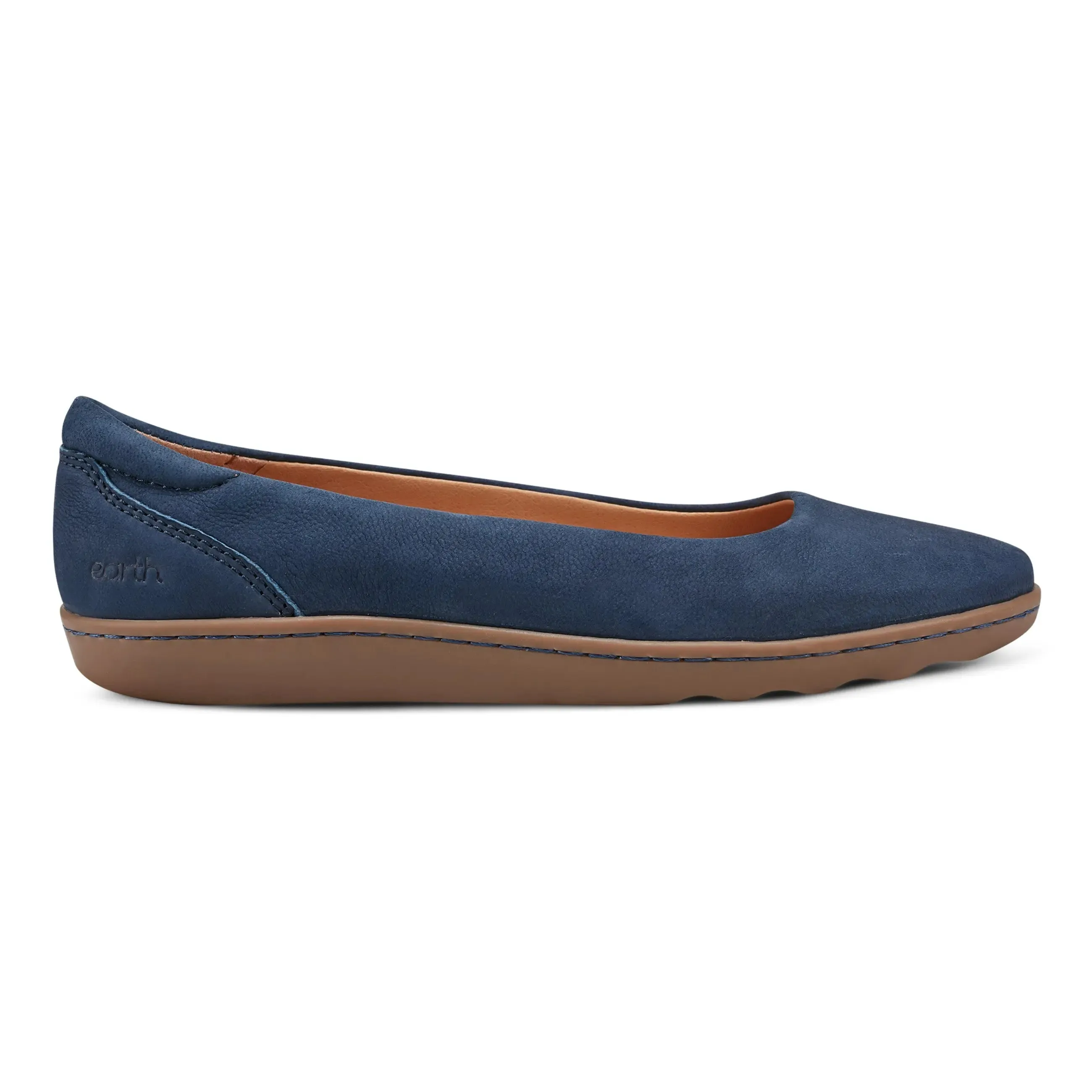 Early Jog Mind Ease Landen Round Toe Casual Flats