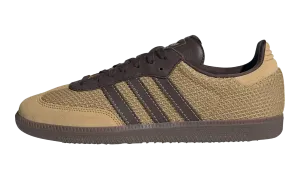 Breathable Road Trip SAMBA OG "Golden Beige Dark Brown"