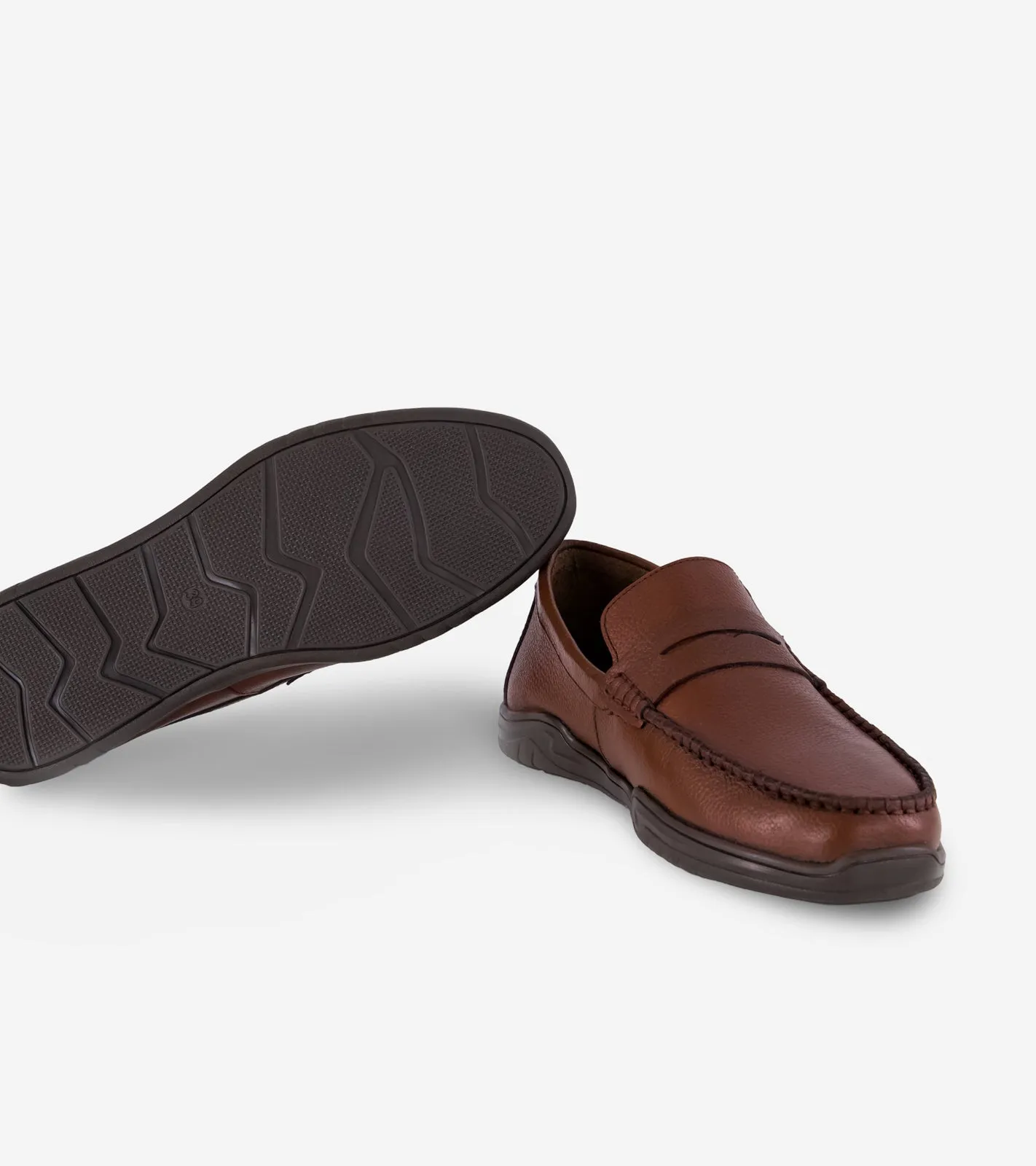 Lake Side Lean Design Men's Moccasins US-PN-4303