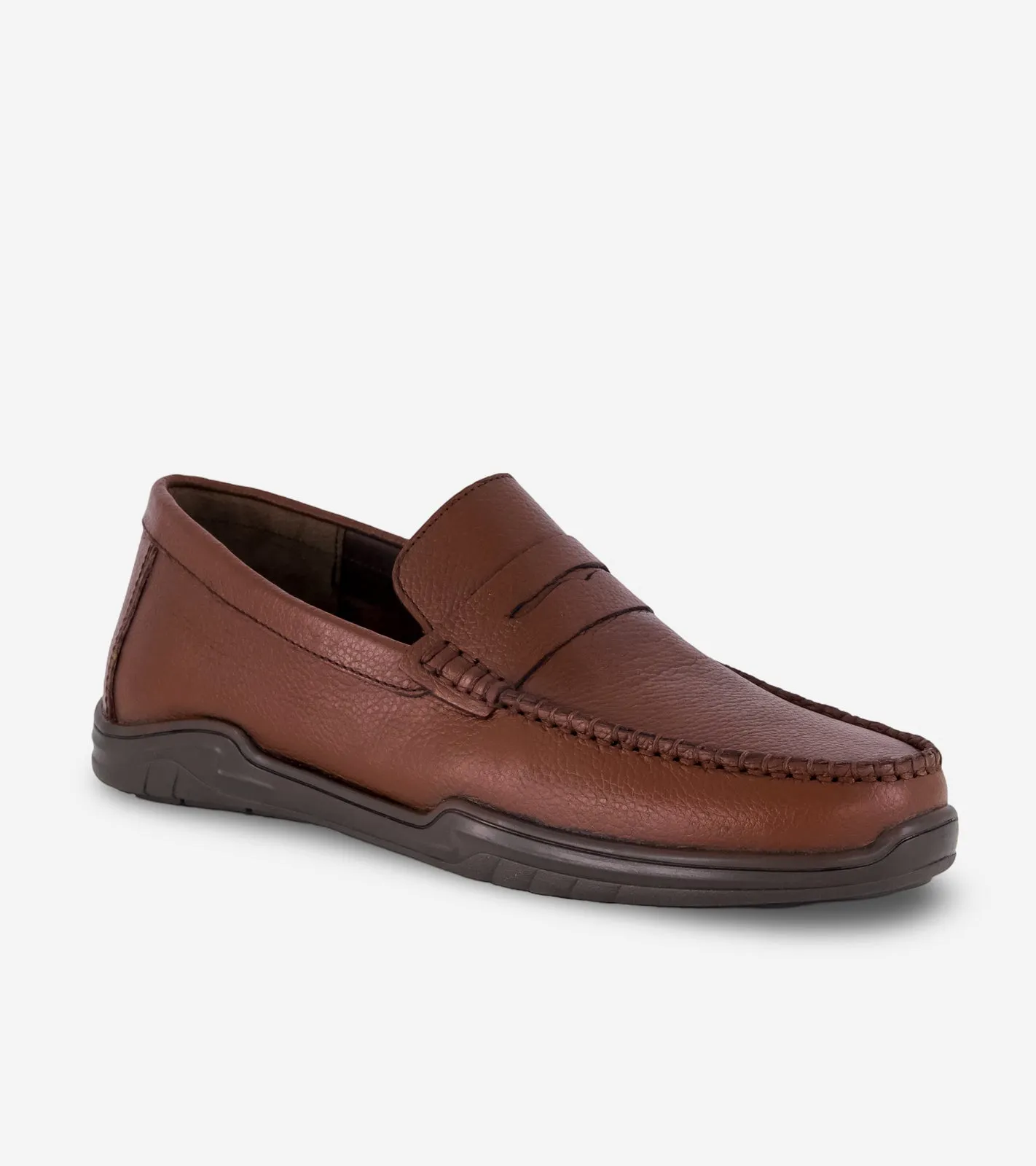 Zip Up Men's Moccasins US-PN-4303
