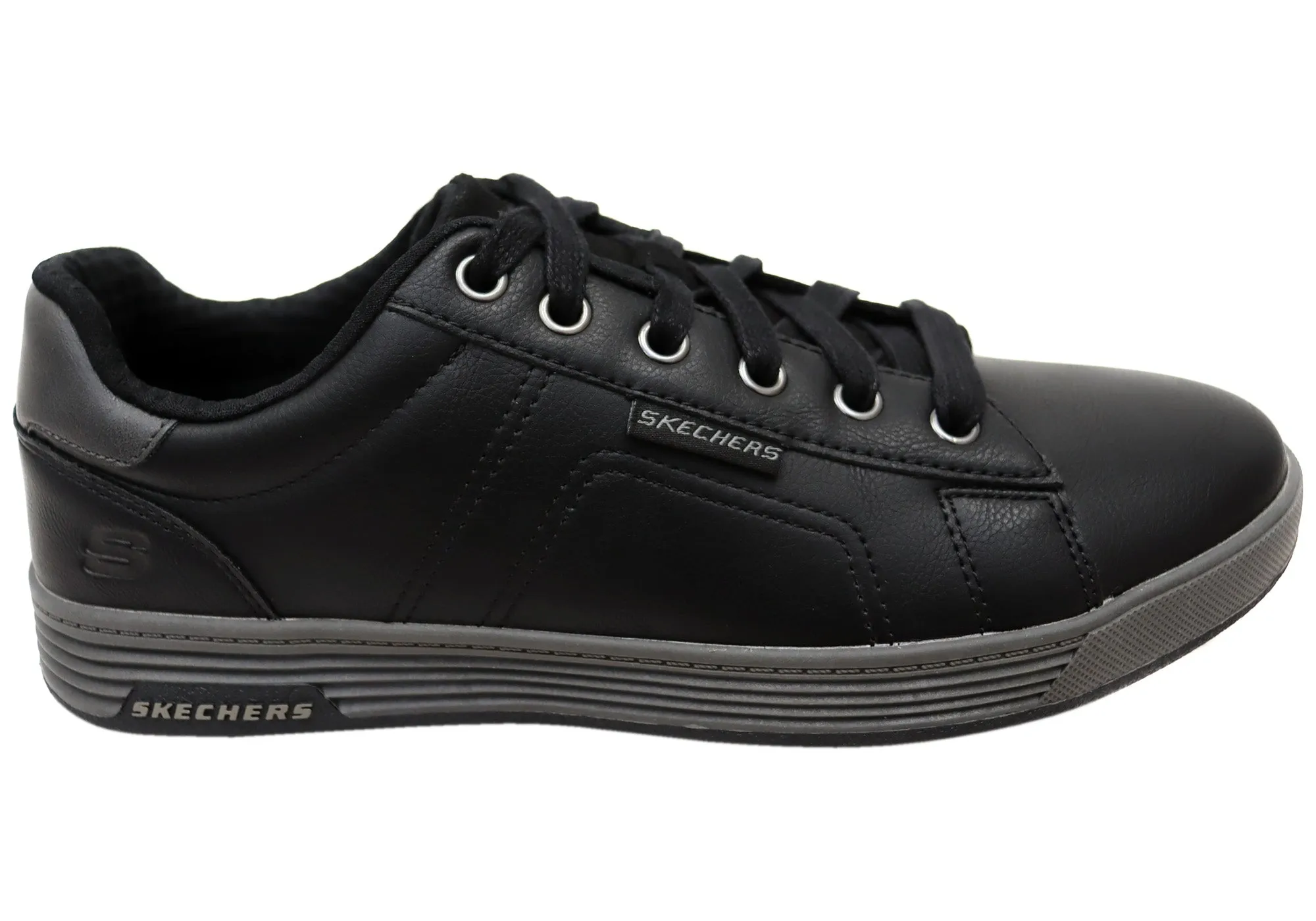 Skechers Mens Cavell Hensley Comfortable Lace Up Casual Shoes Step Relief