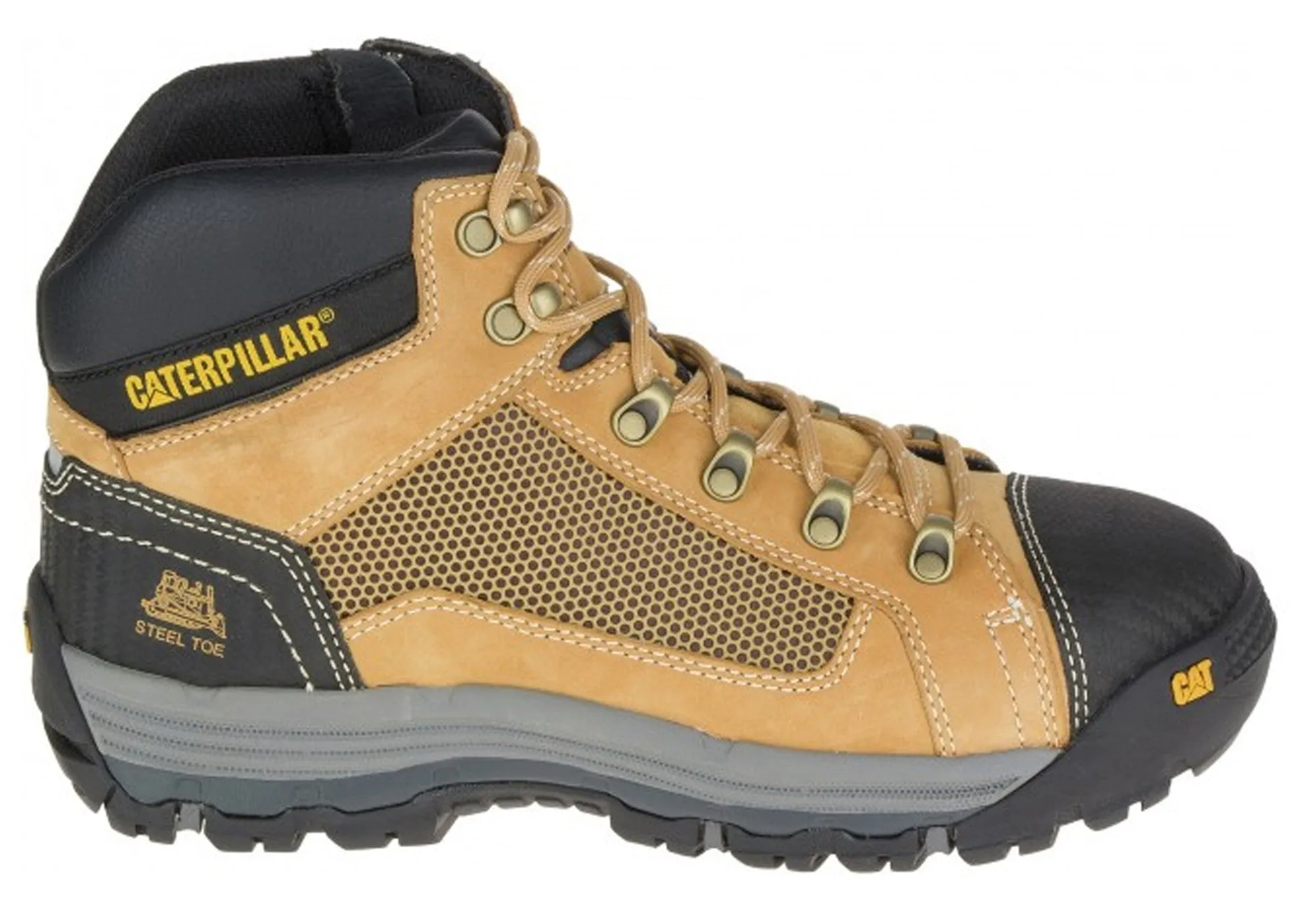Caterpillar Convex ST Mid Mens Comfortable Steel Cap Work Boots Hope Step