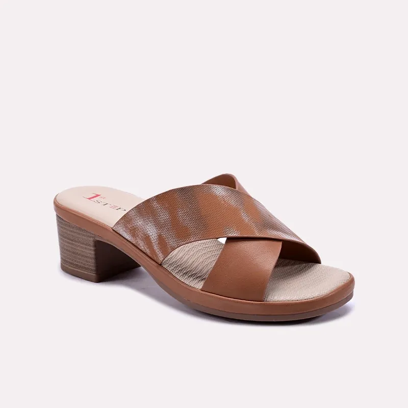 Mustard Heel Slippers 0412913 Dad Style