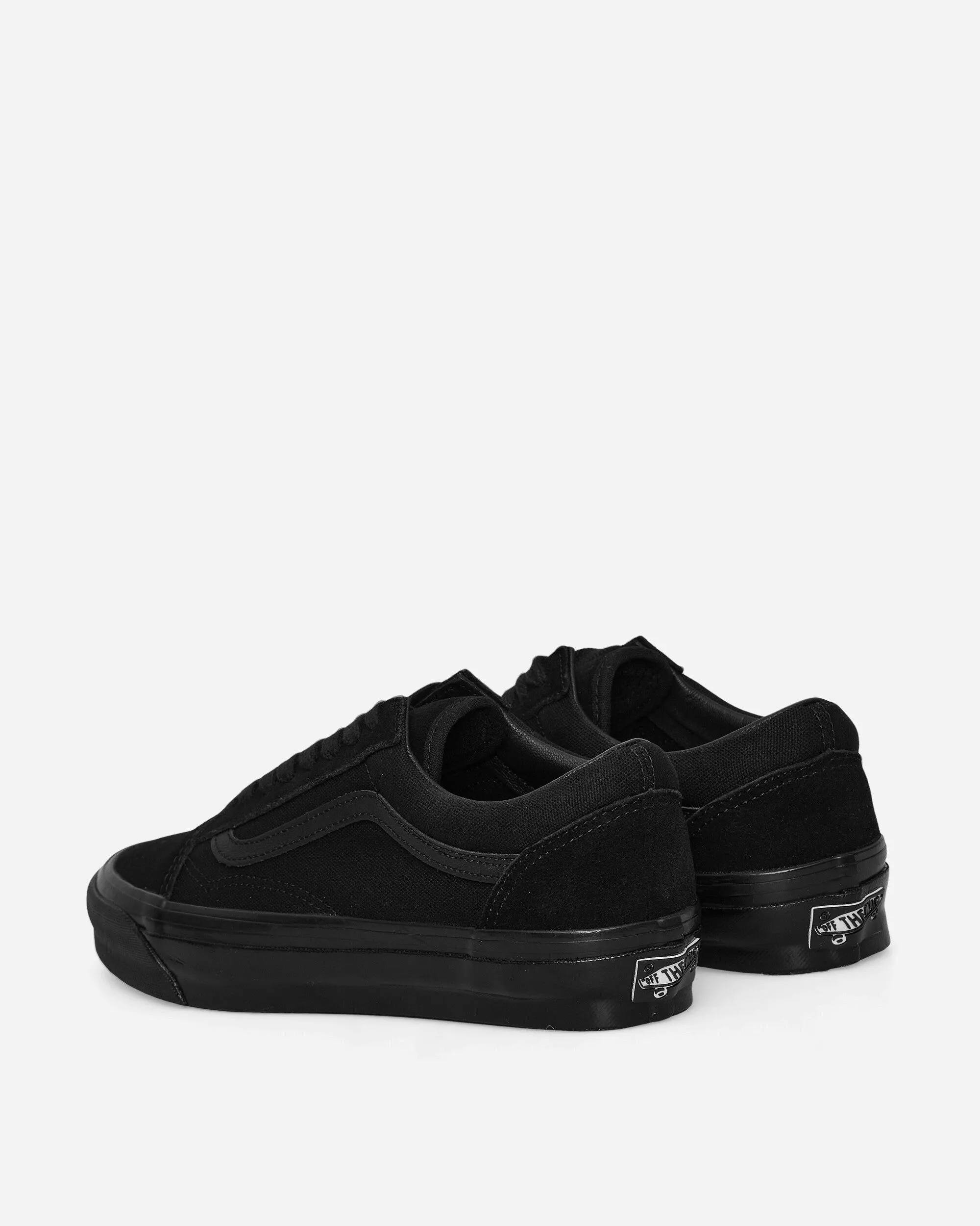 World Step Velvet Soft Old Skool LX Sneakers Black / Black