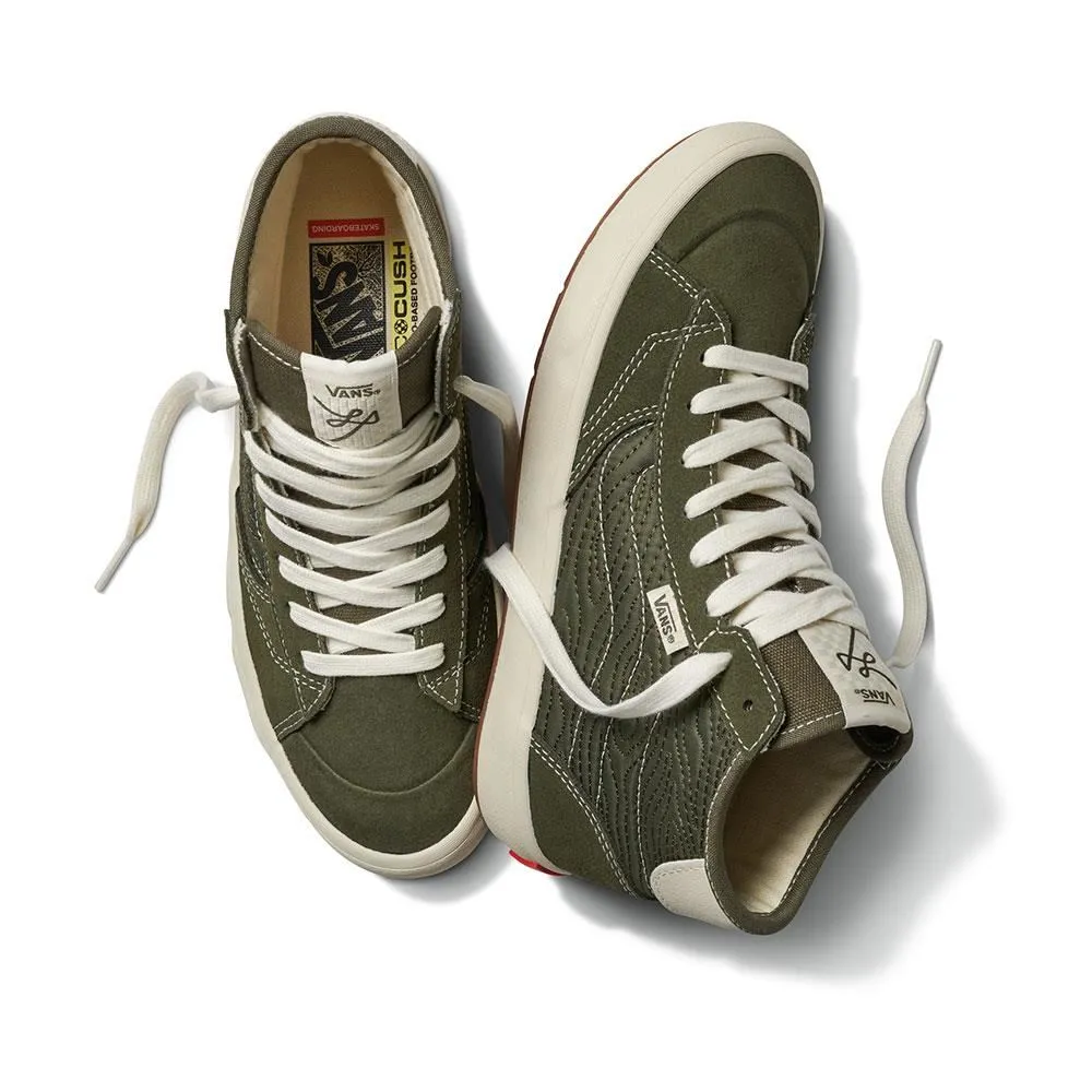 Vans The Lizzie Quilted - Graper Leaf Sole Soft Trend Hot