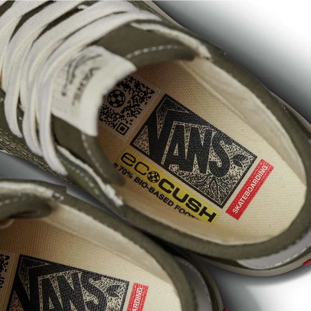 Ankle Support Vans The Lizzie Quilted - Graper Leaf