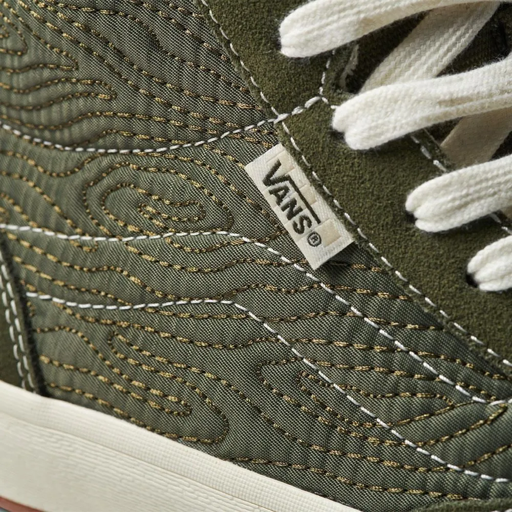 Vans The Lizzie Quilted - Graper Leaf Flexible Fit Frequent Travelers