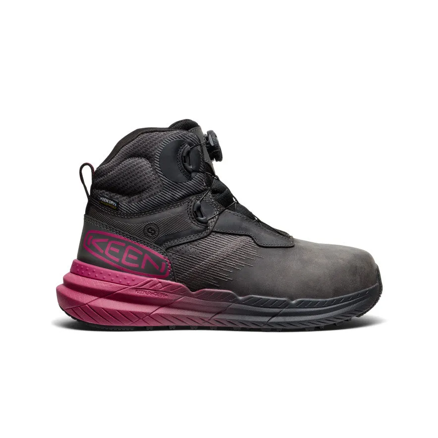 Women's Snapline RF Waterproof Boot (Carbon Toe)  |  Magnet/Black Peak Step Wardrobe Base