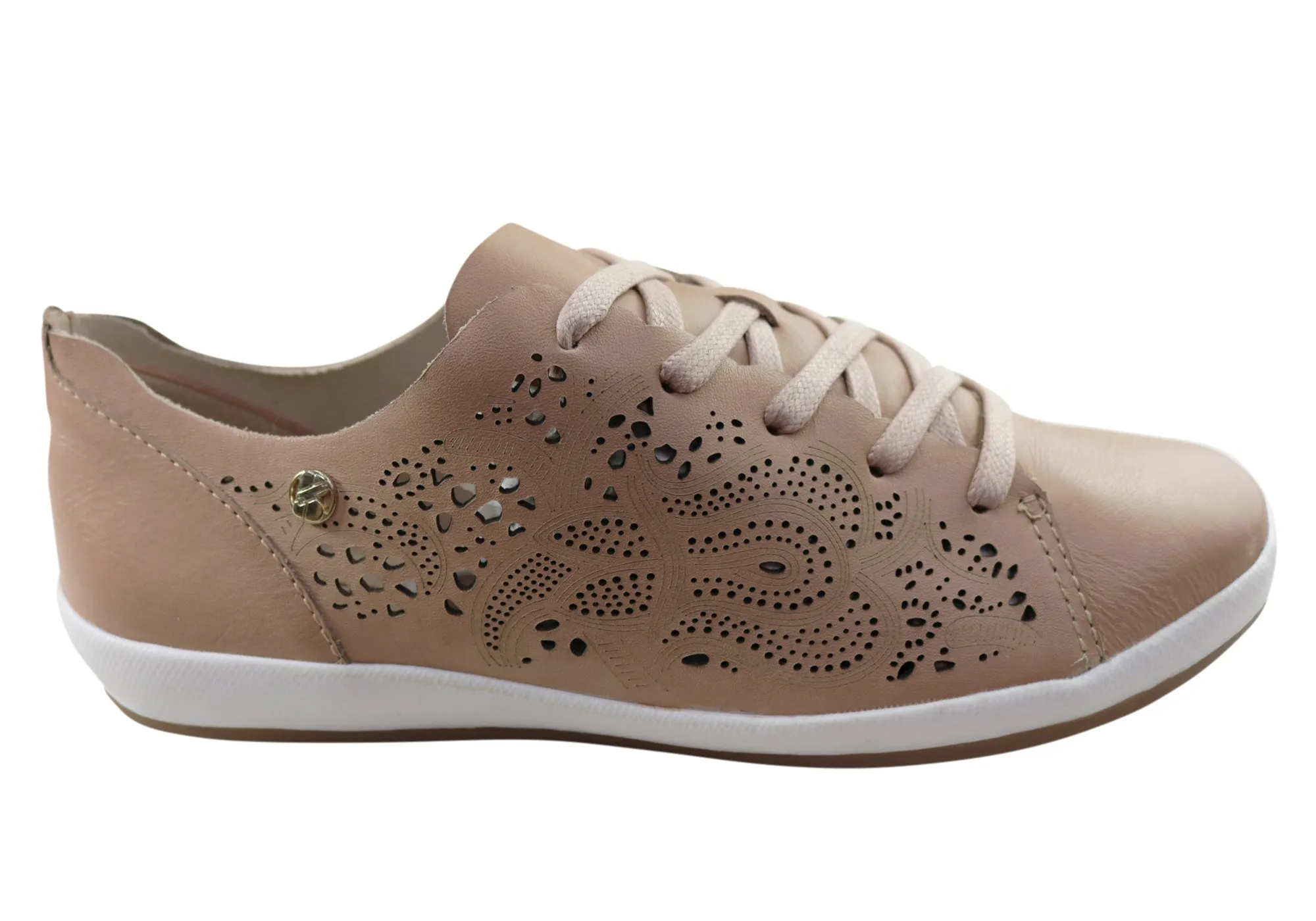 Lounge Style Flexible Fabric Bottero Josie Womens Comfortable Leather Casual Shoes Made In Brazil