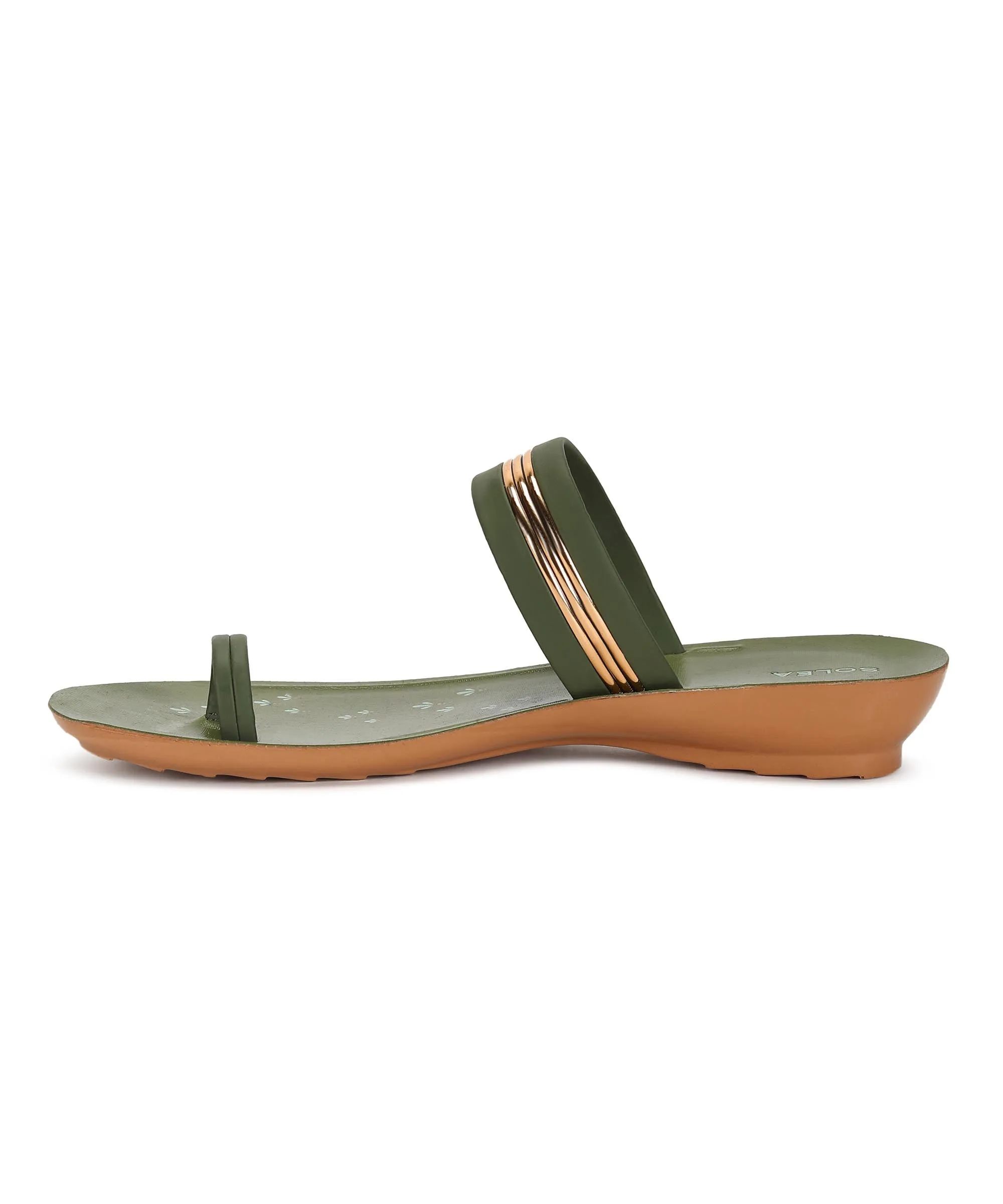 Paragon PUK7011L Women Everyday Sandals | Latest Style | Comfortable Cushioned Sole for Daily Outdoor Use Relax Comfort Fit Leaf Touch