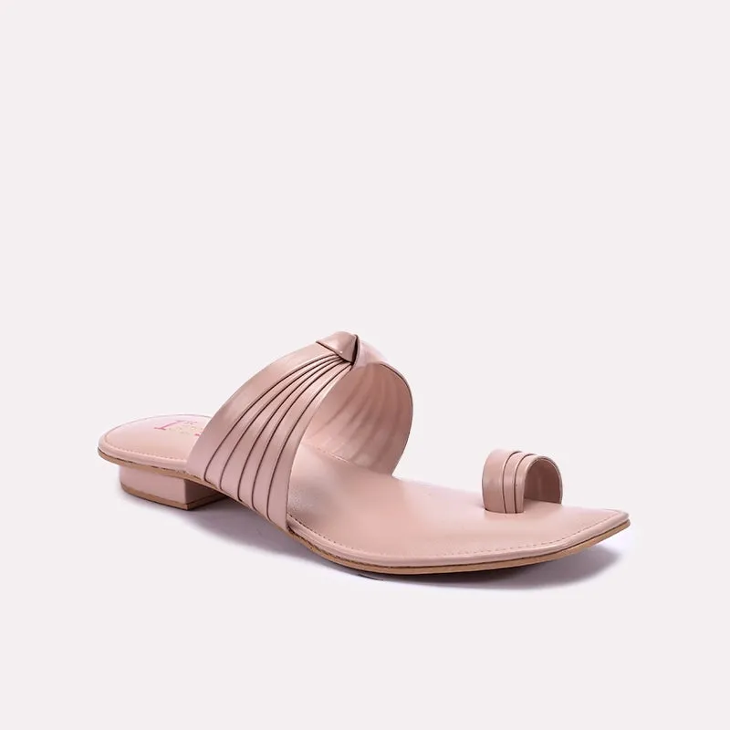 Queen Fit Peach Casual Slippers 0412836