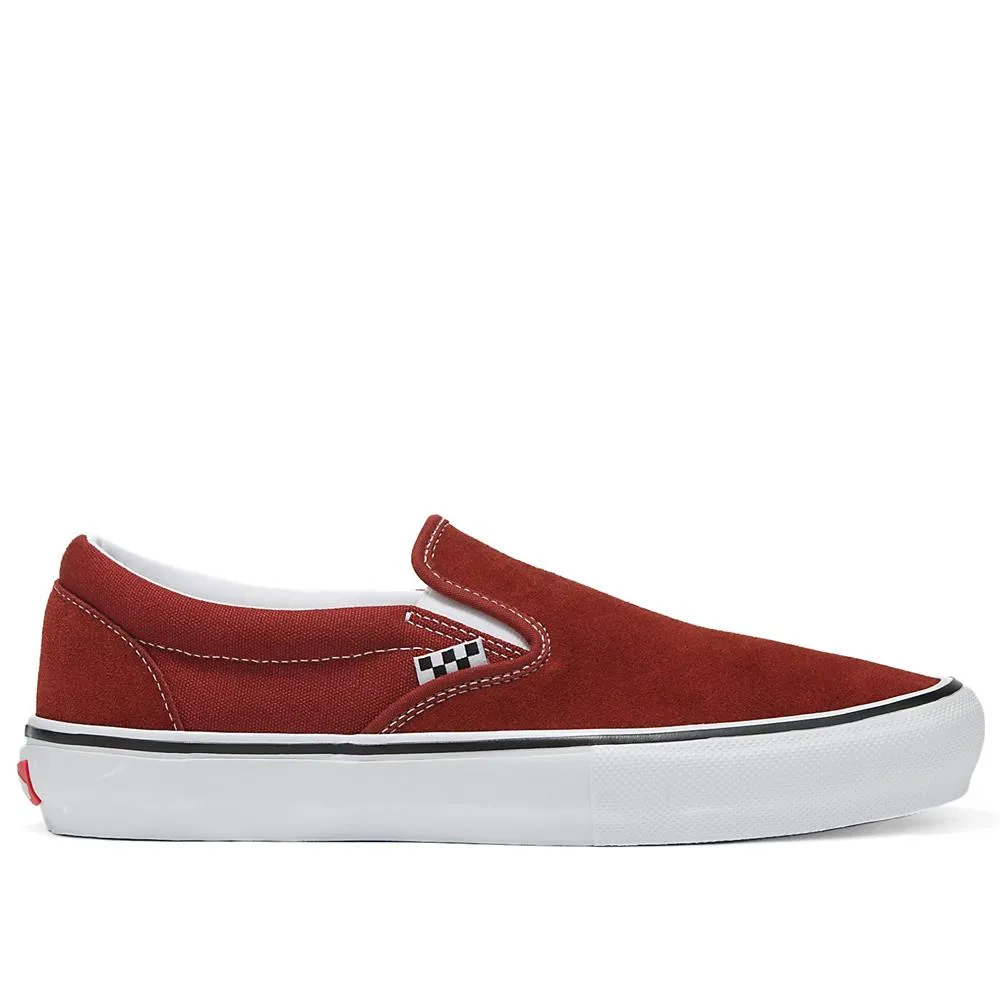 Breathable Beach Walk Wide Path Vans Skate Slip-On - Brick