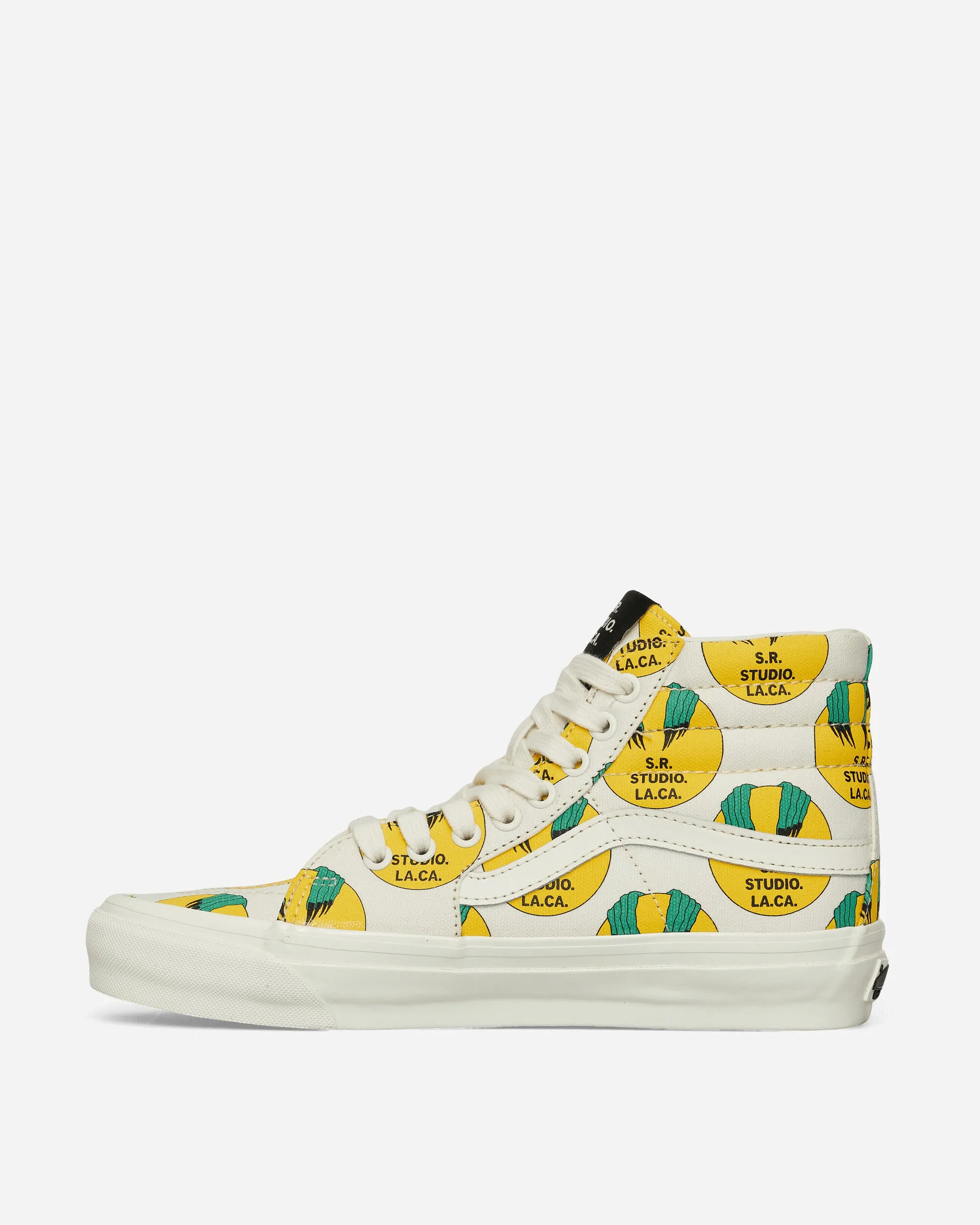 Light Core Smooth Soles S.R. STUDIO LA.CA. Sk8-Hi Reissue 38 Vibram Sneakers Marshmallow
