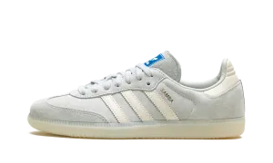 Samba OG "wonder silver/chalk white/off white" Crystal Glow