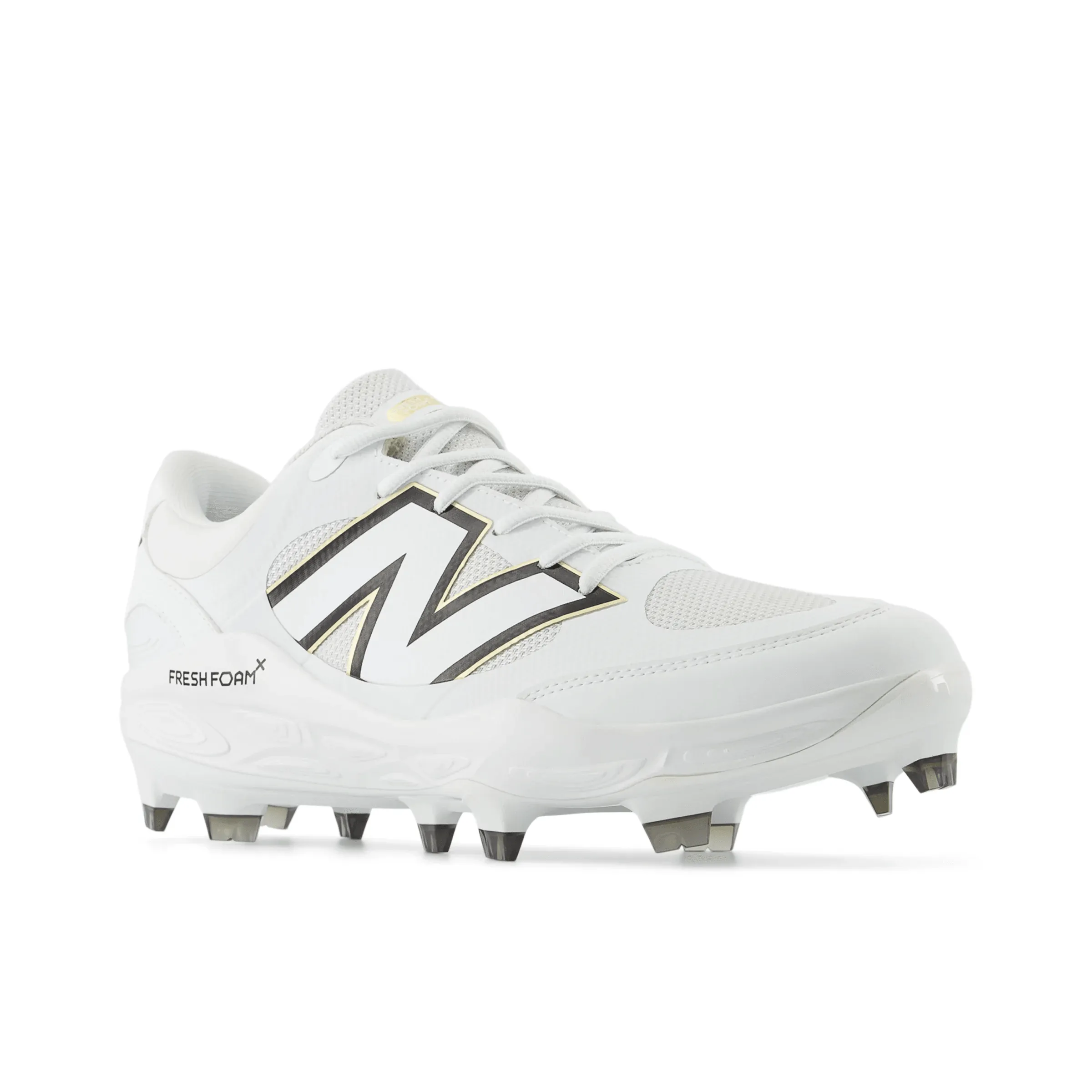 Leg Long Sky View New Balance Men's Fresh Foam 3000 v7 Molded Baseball Cleats - White - PL3000W7