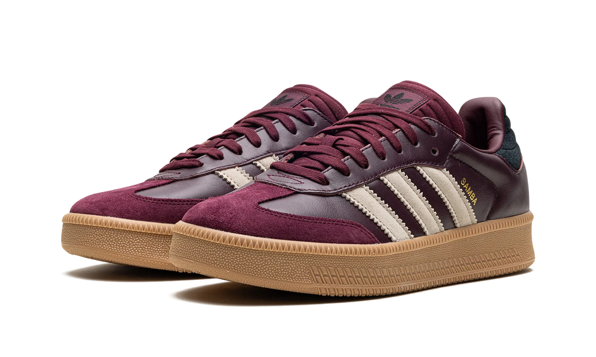Fur Trim Samba XLG "Maroon"