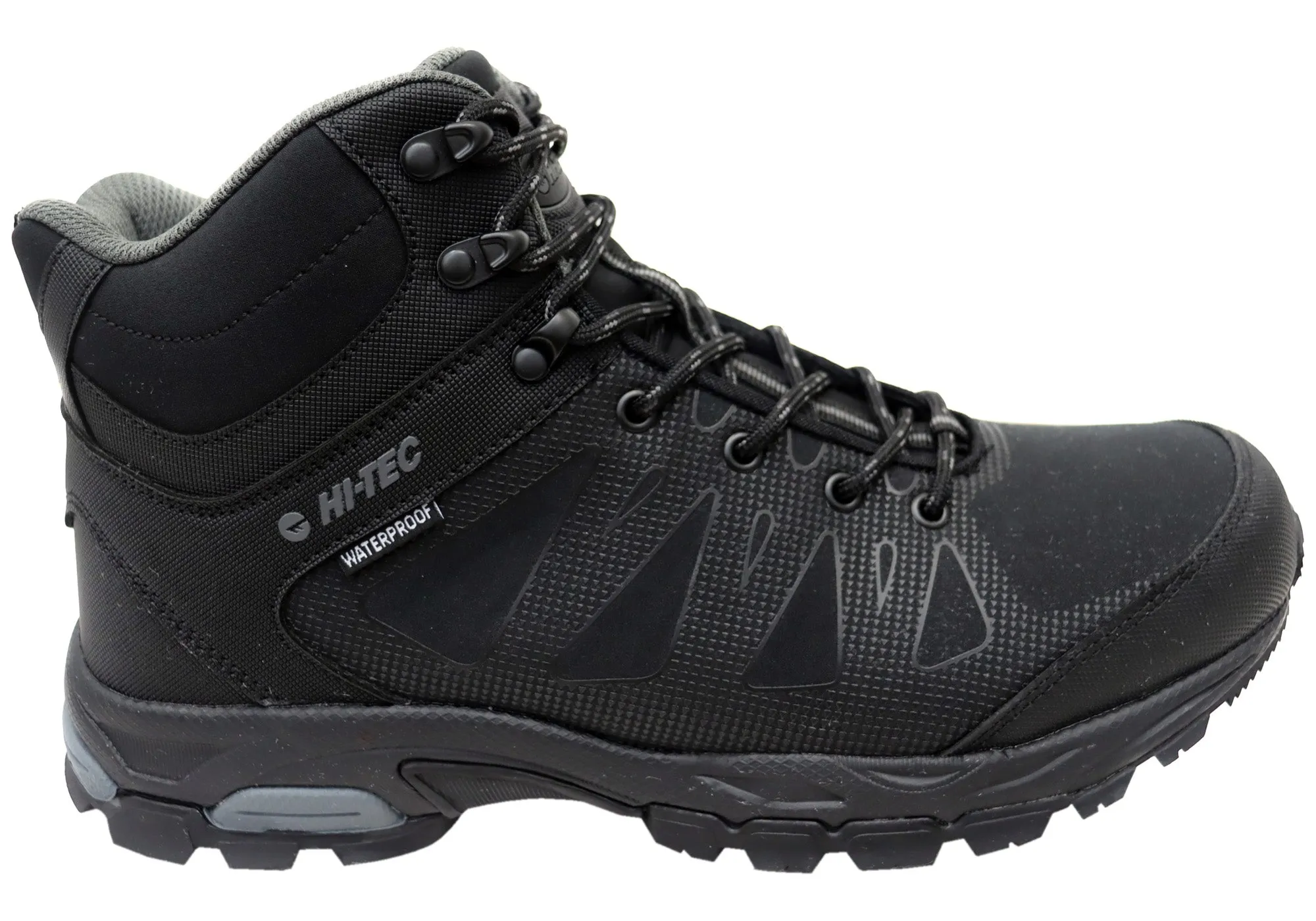 Shopping Mall Hi Tec Mens Raven Mid WP Waterproof Comfortable Hiking Boots
