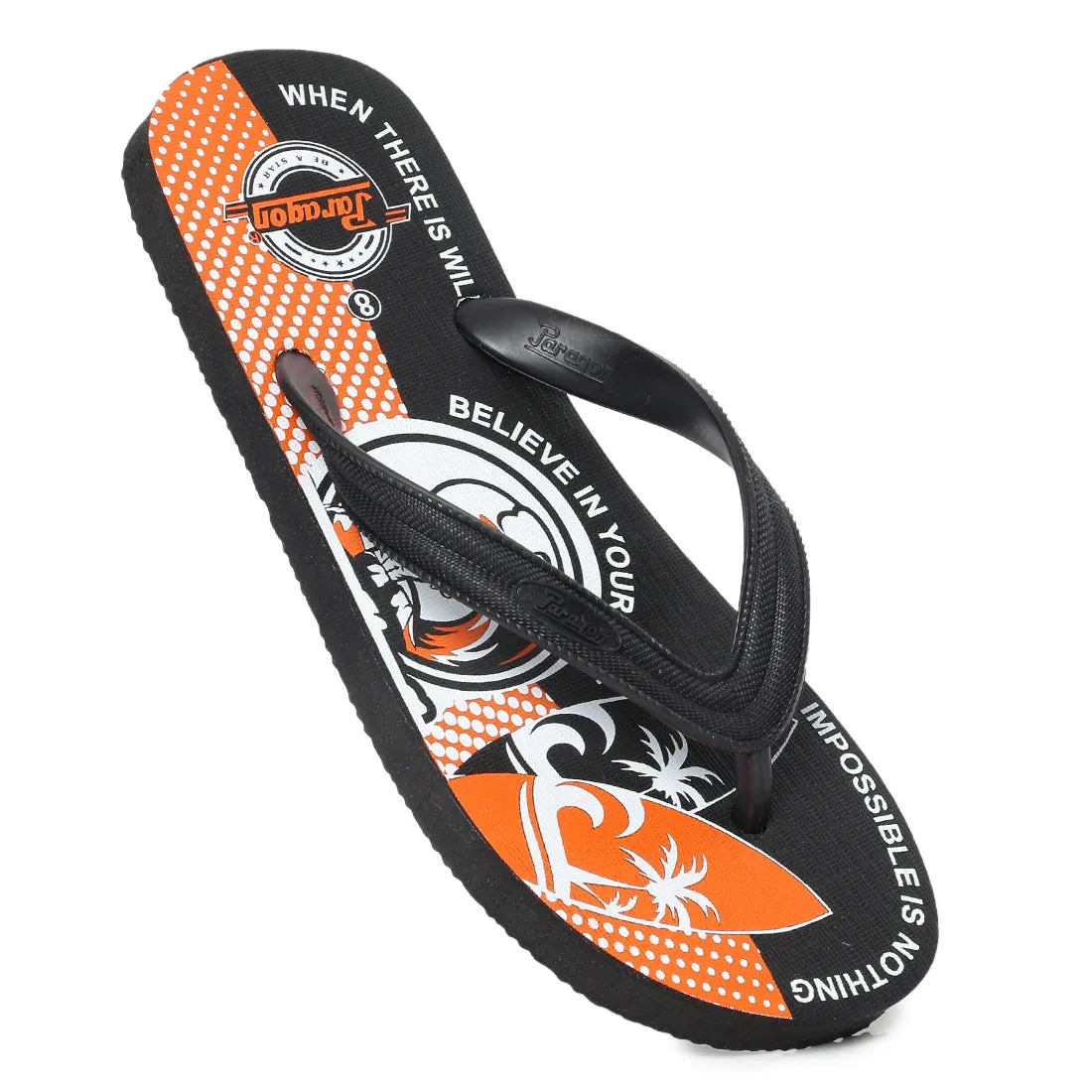 Paragon  HWK3720G Men Stylish Lightweight Flipflops | Casual & Comfortable Daily-wear Slippers for Indoor & Outdoor | For Everyday Use Quick Travel Fit Slip Fit Comfort