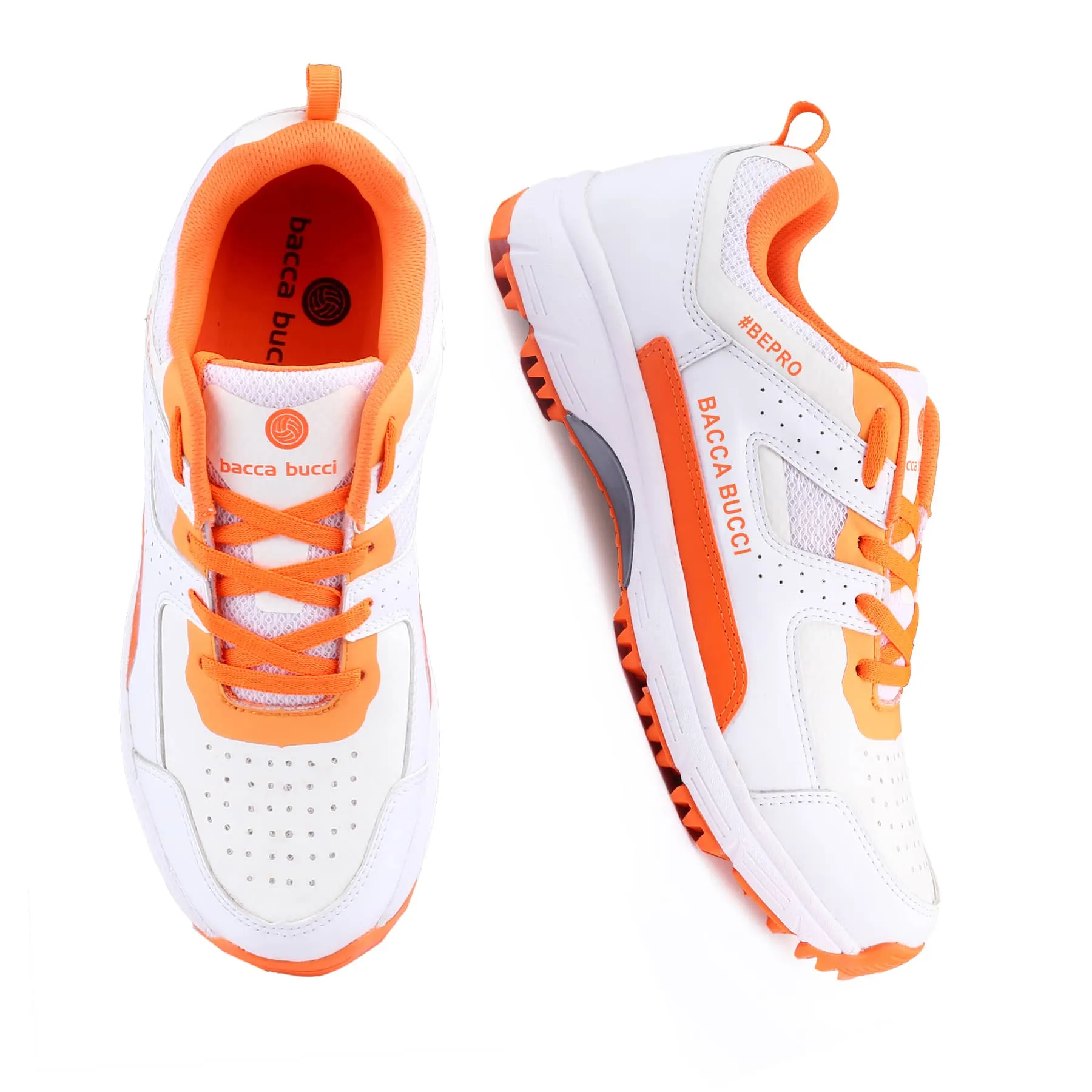 Future Walk Block Walk Bacca Bucci Boys Wicket Wings Cricket Shoes
