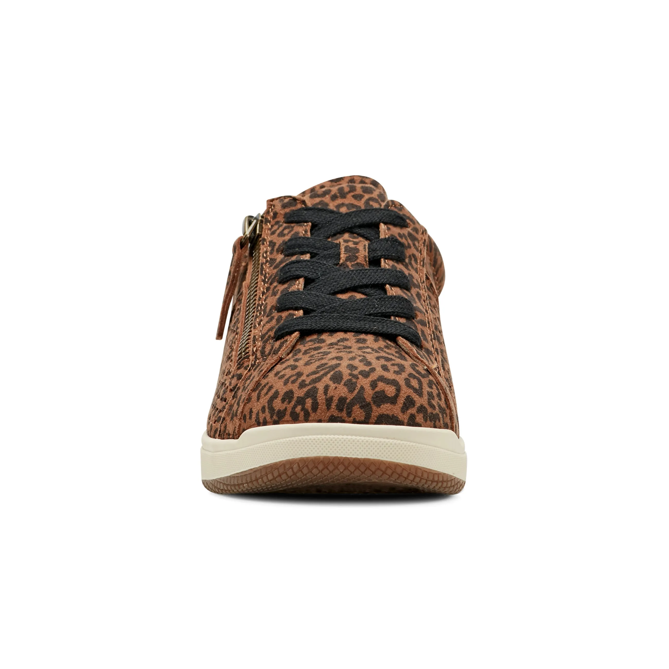 Netta Round Toe Casual Lace-up Sneakers Business Mode