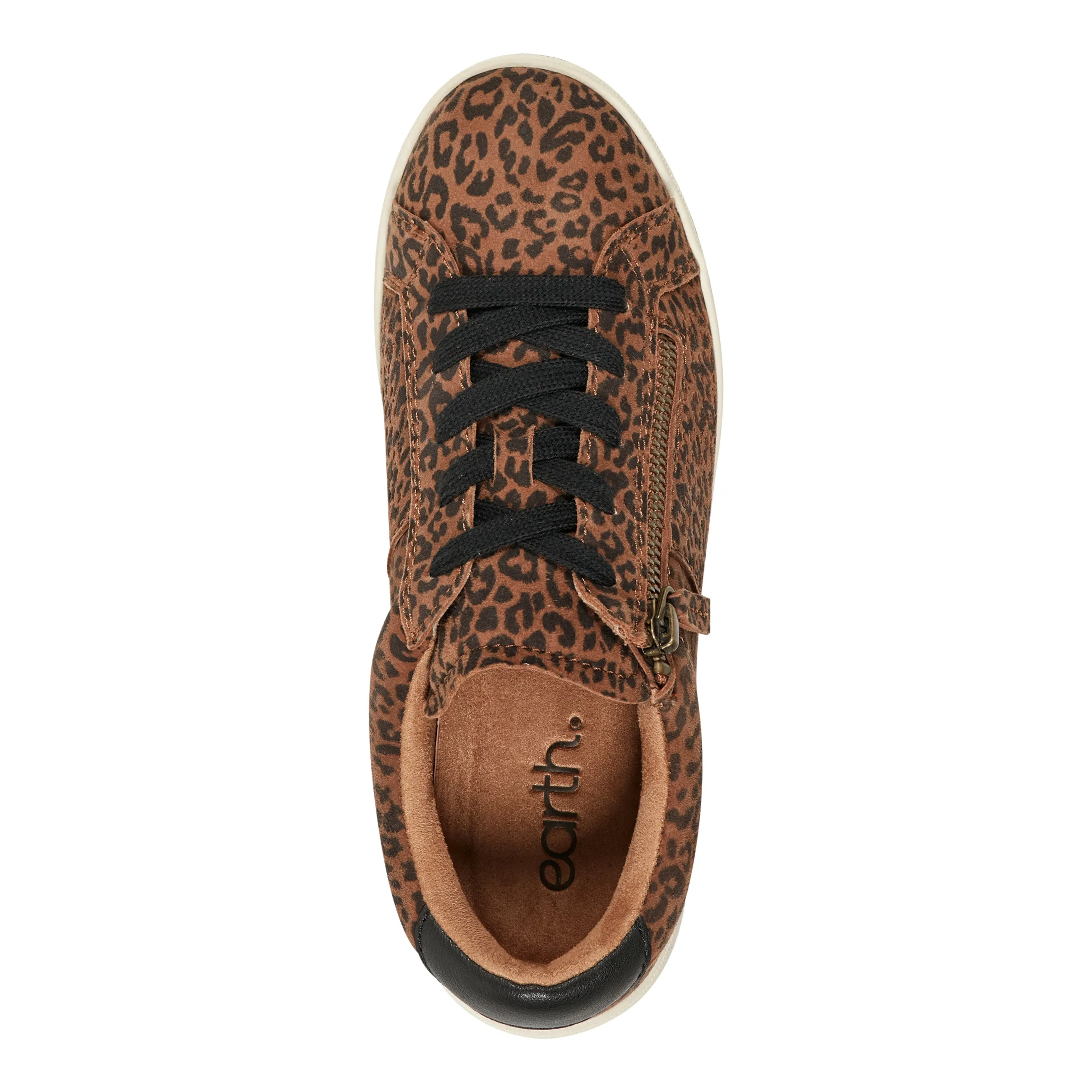 Netta Round Toe Casual Lace-up Sneakers Rich Jewel Daily Essential