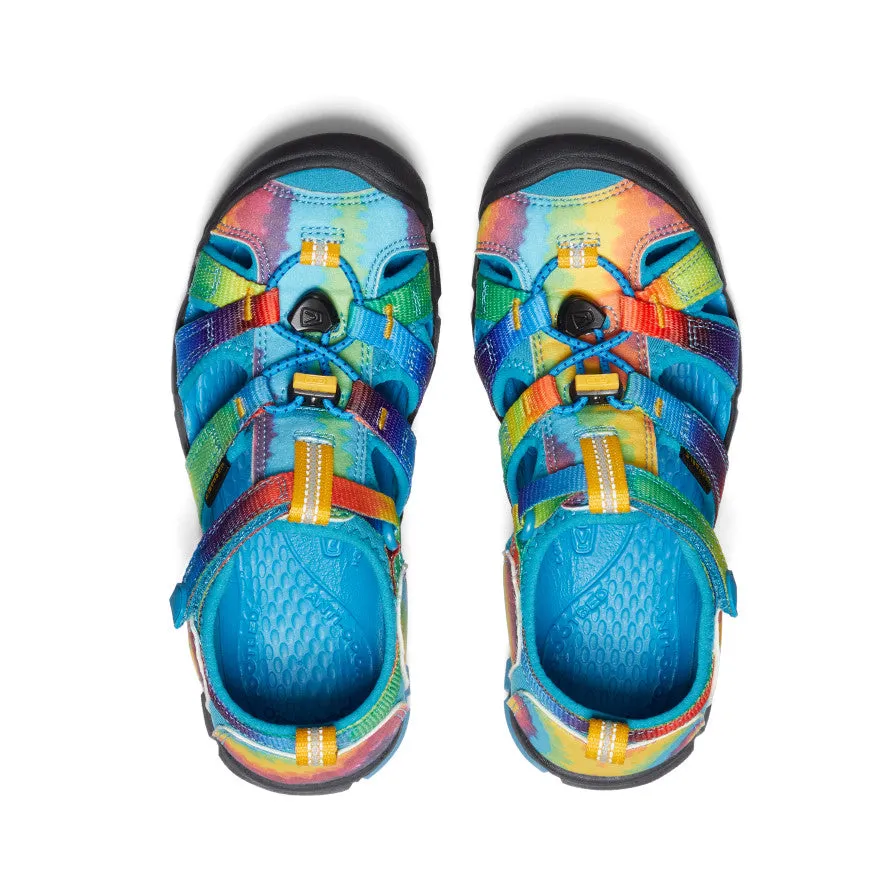 Big Kids' Seacamp II CNX  |  Vivid Blue/Original Tie Dye All-day Summer Sandals