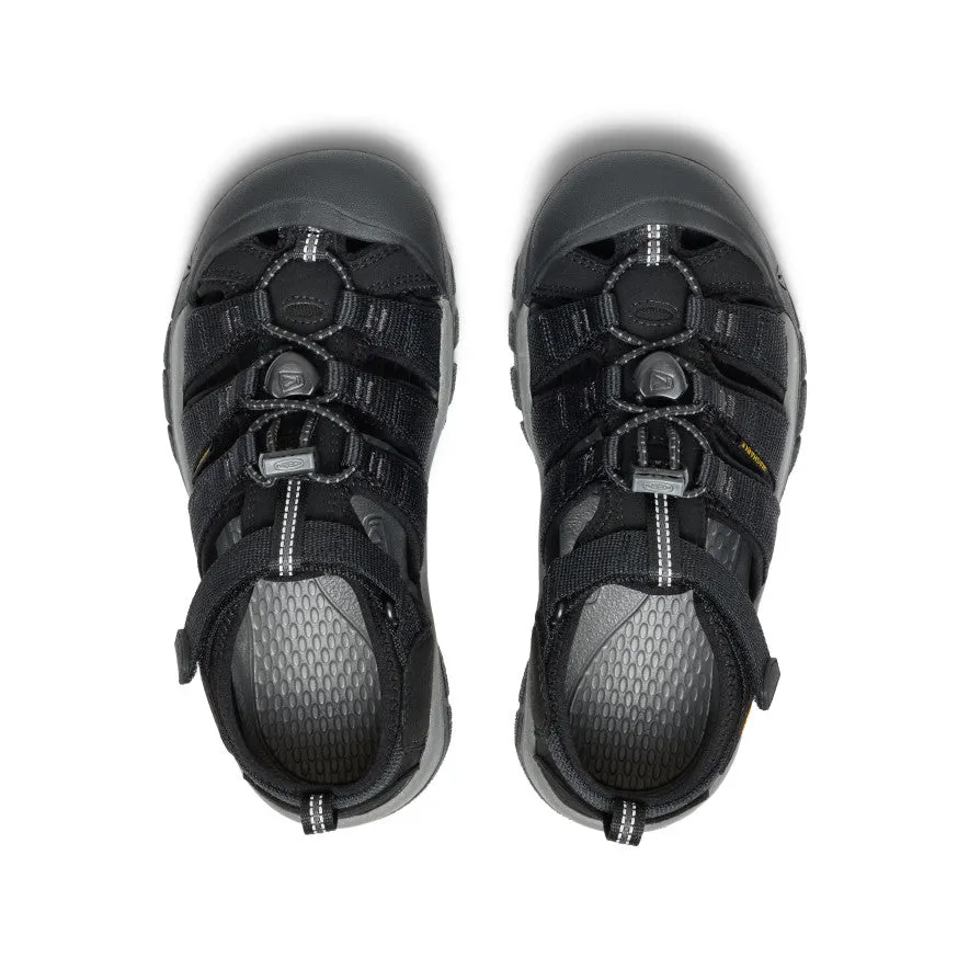 Big Kids' Newport H2  |  Black/Keen Yellow Snake Skin