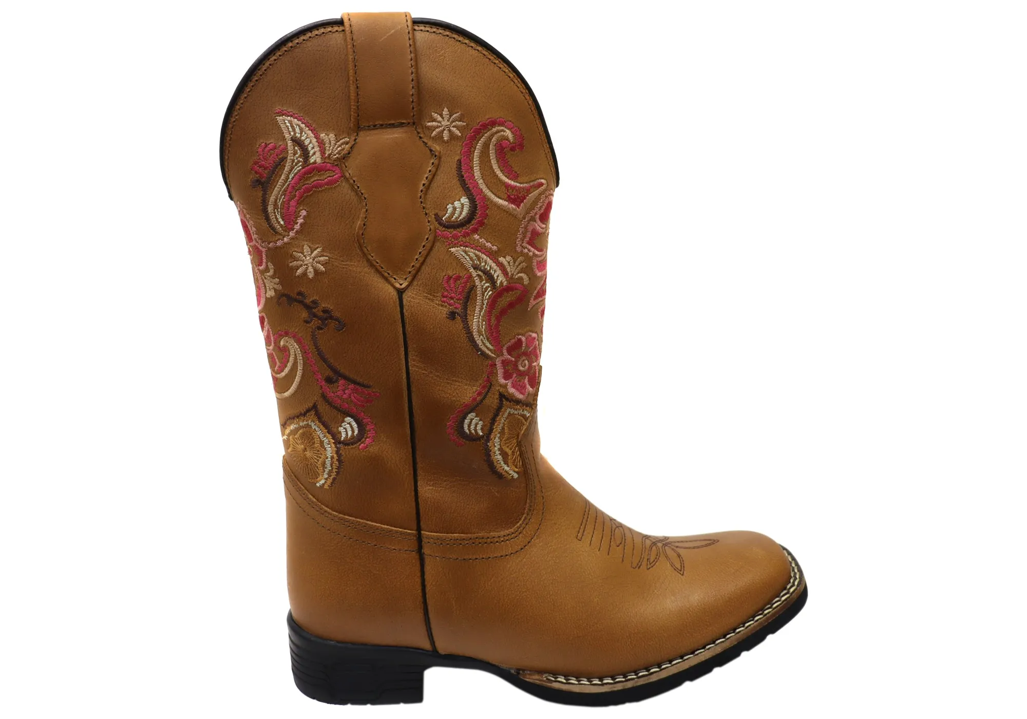 Nature Ready Protective Gear D Milton Amelia Womens Comfortable Leather Western Cowboy Boots