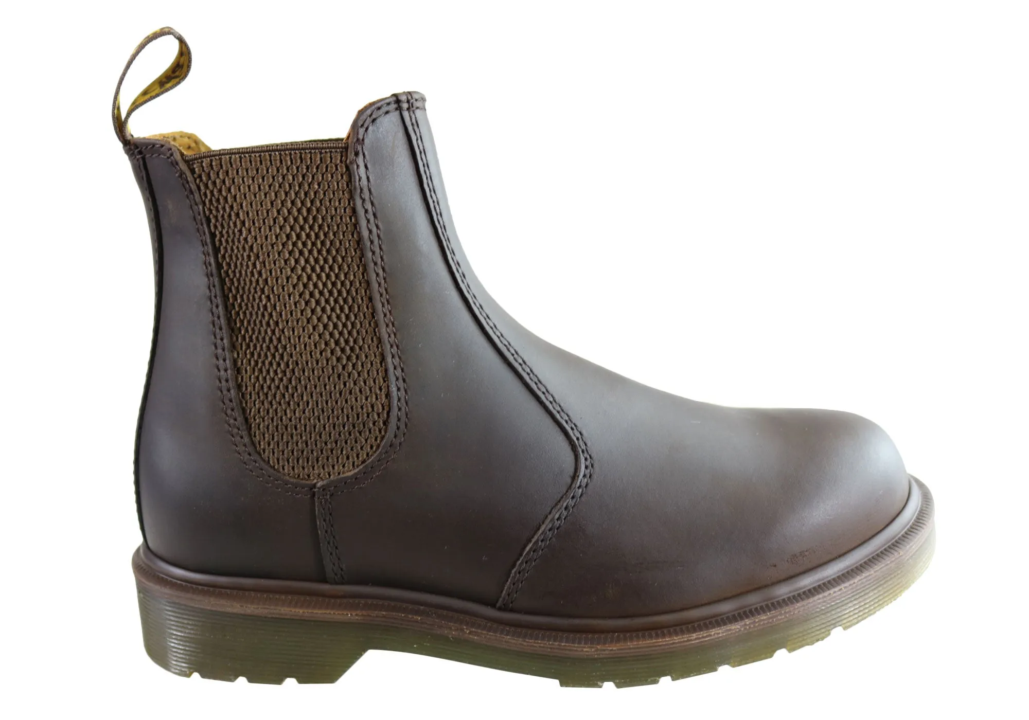 Air Flow Dr Martens 2976 Gaucho Crazy Horse Unisex Leather Chelsea Boots