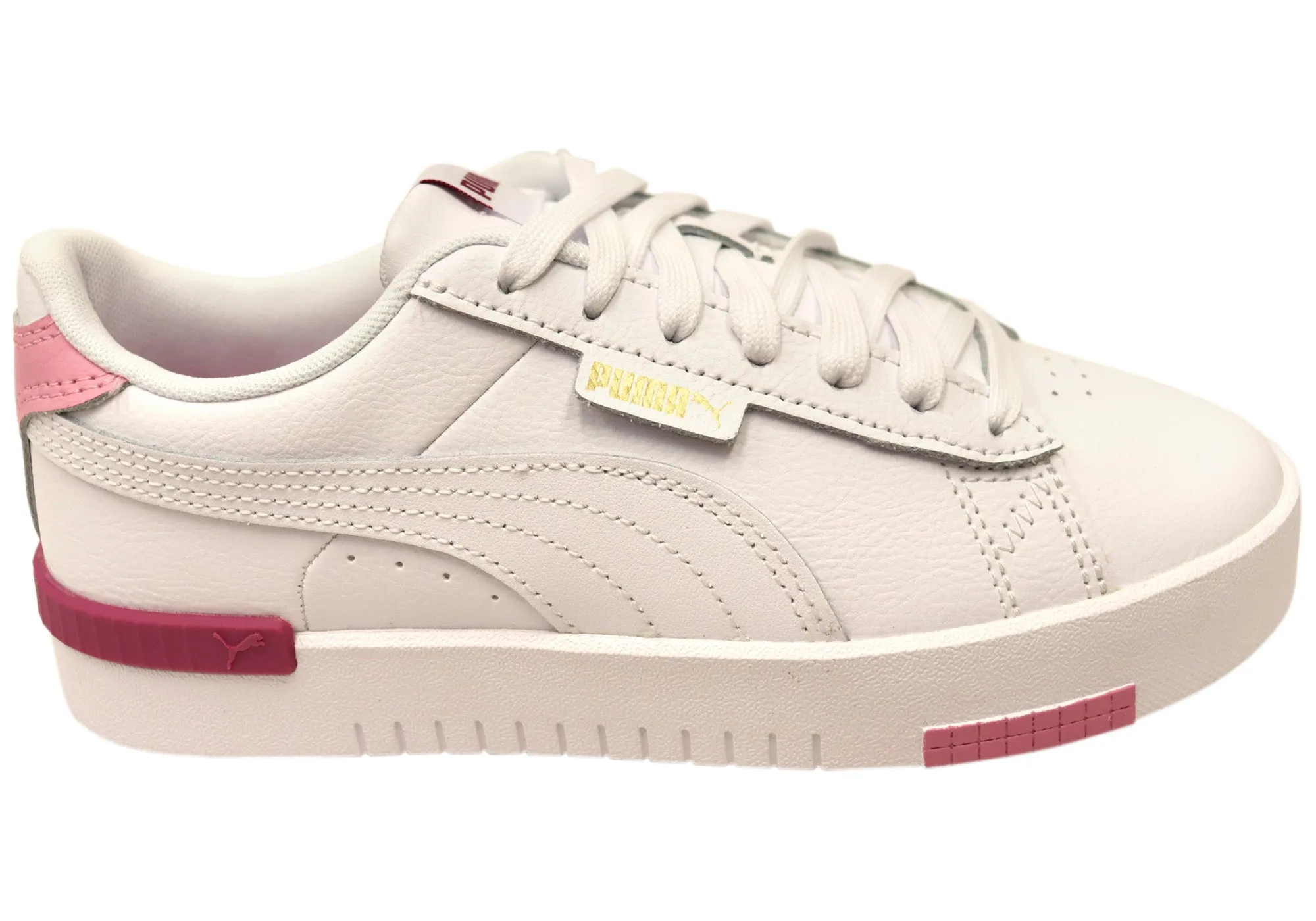 Ankle Support Features High Top Support Puma Womens Jada Renew Comfortable Lace Up Sneakers