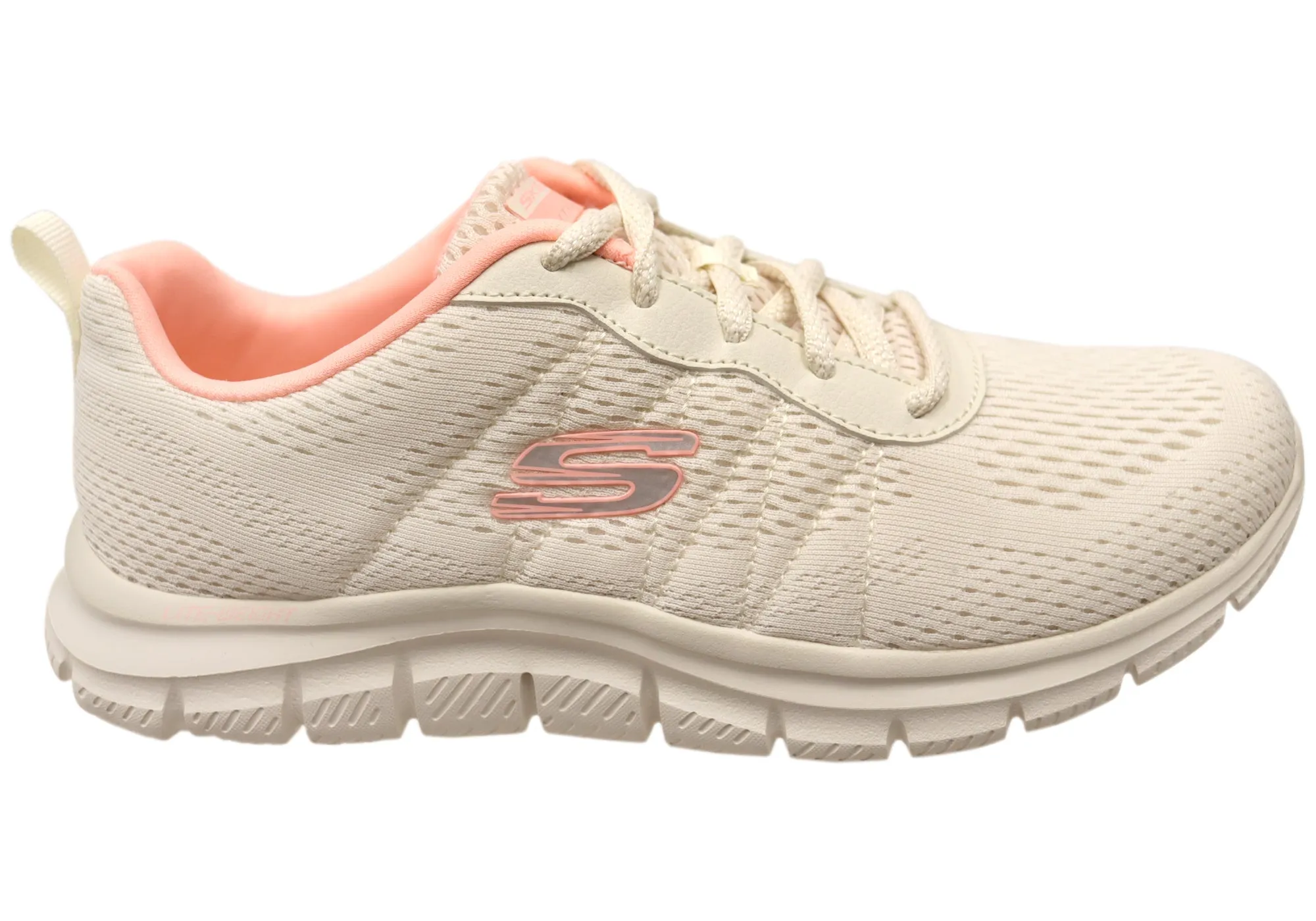 Hardwearing Skechers Womens Track New Staple Memory Foam Lace Up Shoes
