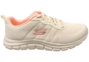Skechers Womens Track New Staple Memory Foam Lace Up Shoes Layered Cushioning System