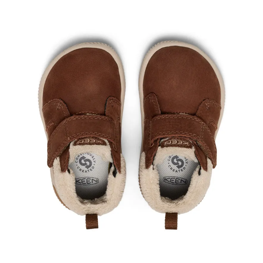 Durable Shell Trail Exploration All Season Toddlers' KNX Middie  |  Bison/Safari