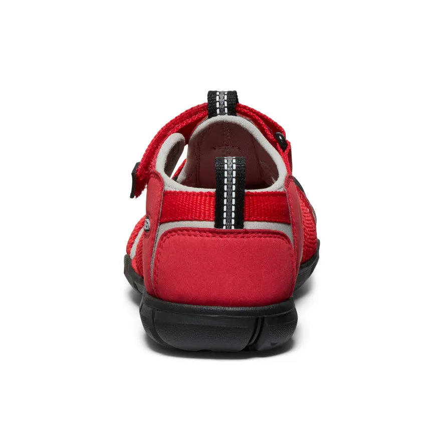 Comfortable Vacation Shoes Supportive Fit Big Kids' Seacamp II CNX  |  Ribbon Red/Alloy