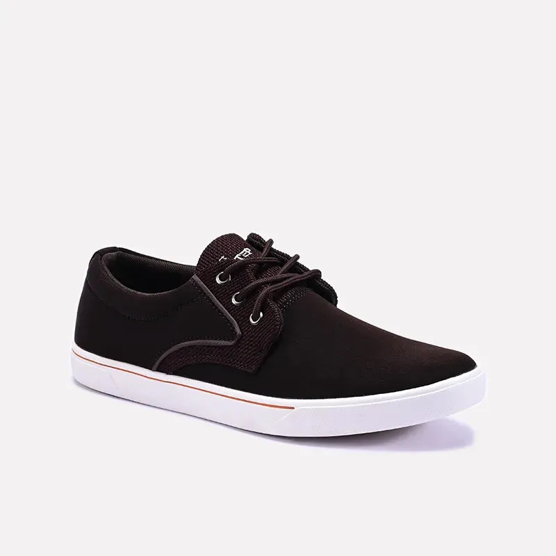 Velocity Brown Sneakers 0120486 Stability Heel