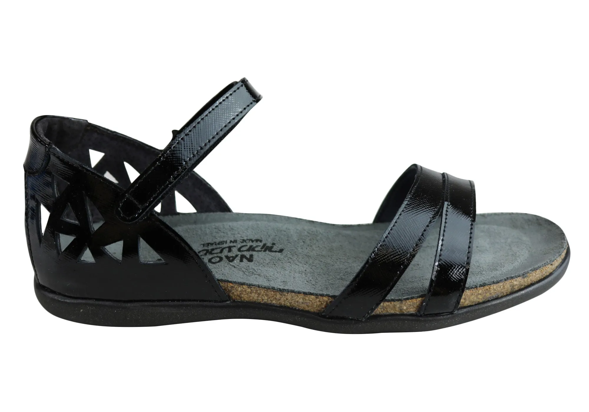 Naot Bonnie Womens Leather Comfortable Supportive Sandals Wide Strap