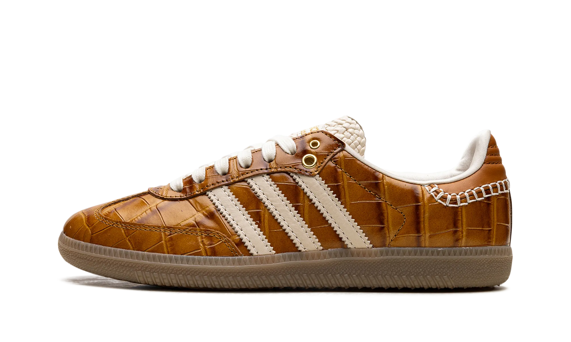 Samba OG "Wales Bonner - Brown Croc" Easy To Clean Hiking