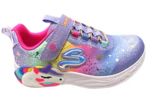 Skechers Kids Girls S Lights Unicorn Dreams Light Up Shoes Shock Diffusion