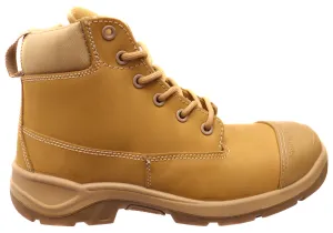 Hard Yakka Mens Comfortable TOUGHMAXX 6Z Steel Toe Safety Boots Comfortable bend