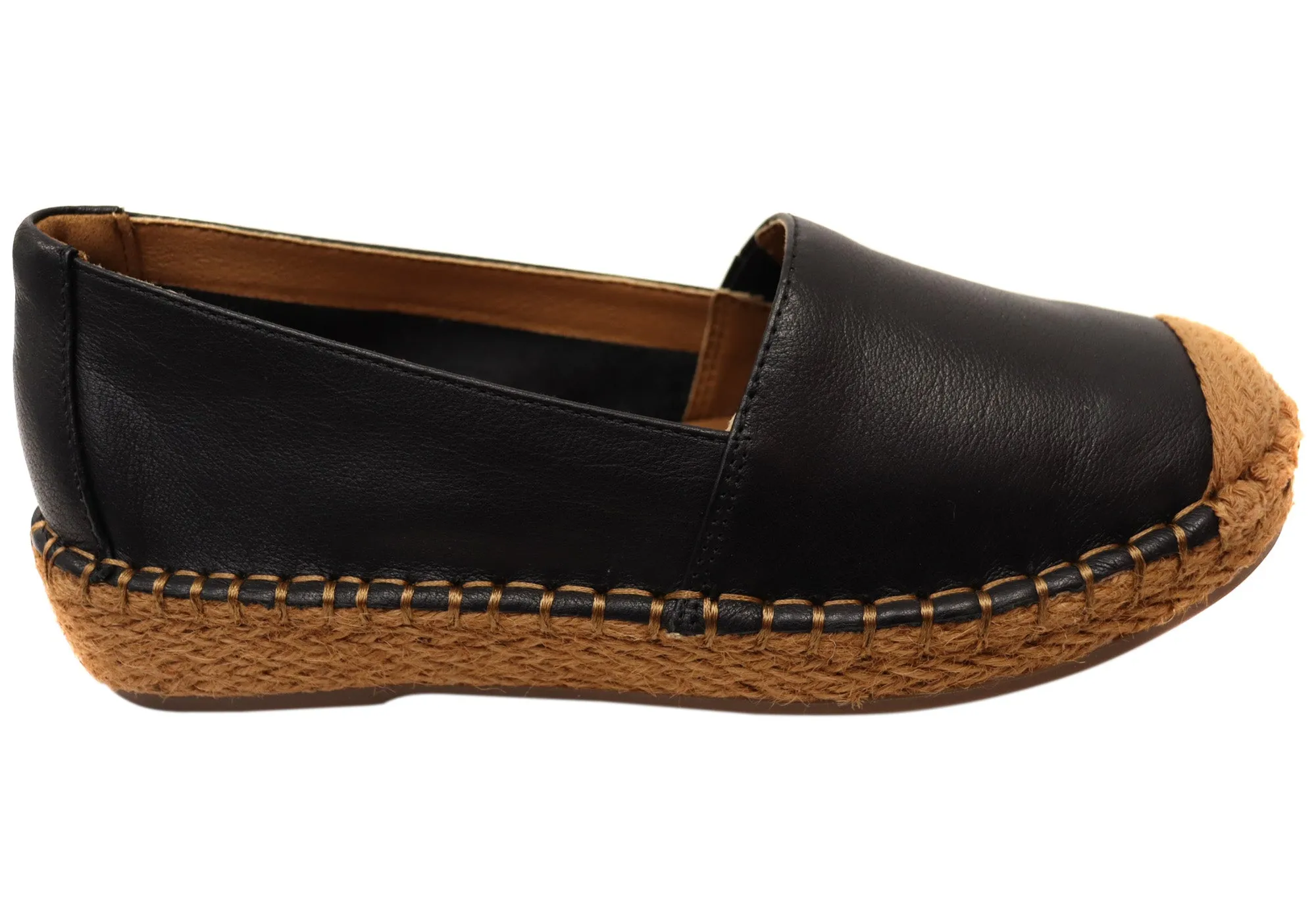Night Out Hush Puppies Barbados Womens Comfortable Leather Shoes